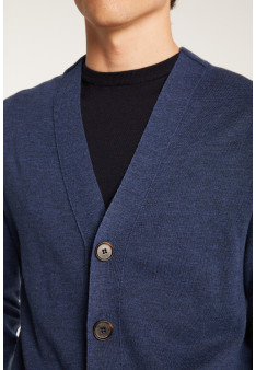 Merino wool buttoned vest - Ezra