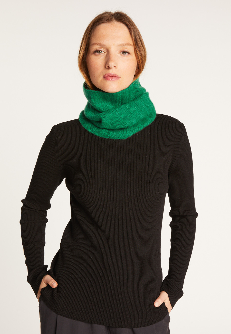 Unisex neck warmer in cashmere - Lisa