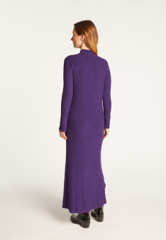 Long dress in wool blend - Renata