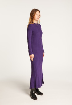 Robe longue en laine mélangé - Renata