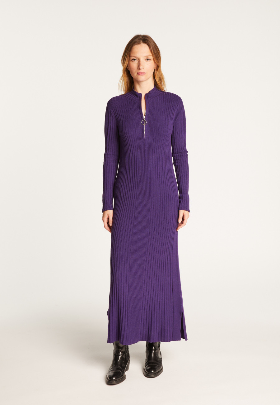 Robe longue en laine mélangé - Renata