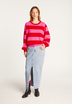 Striped cashmere sweater - Rosie