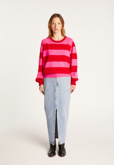 Striped cashmere sweater - Rosie