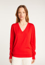 Pull col V en laine mérinos - Arya
