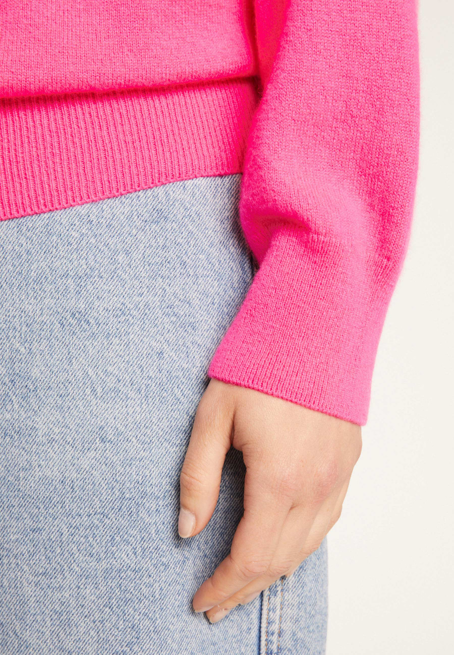 Round neck cashmere sweater - Abeline