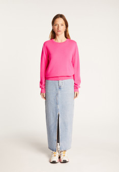 Round neck cashmere sweater - Abeline