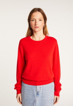 Round neck cashmere sweater - Abeline