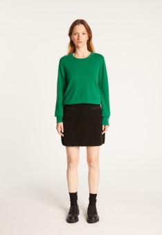 Round neck cashmere sweater - Abeline