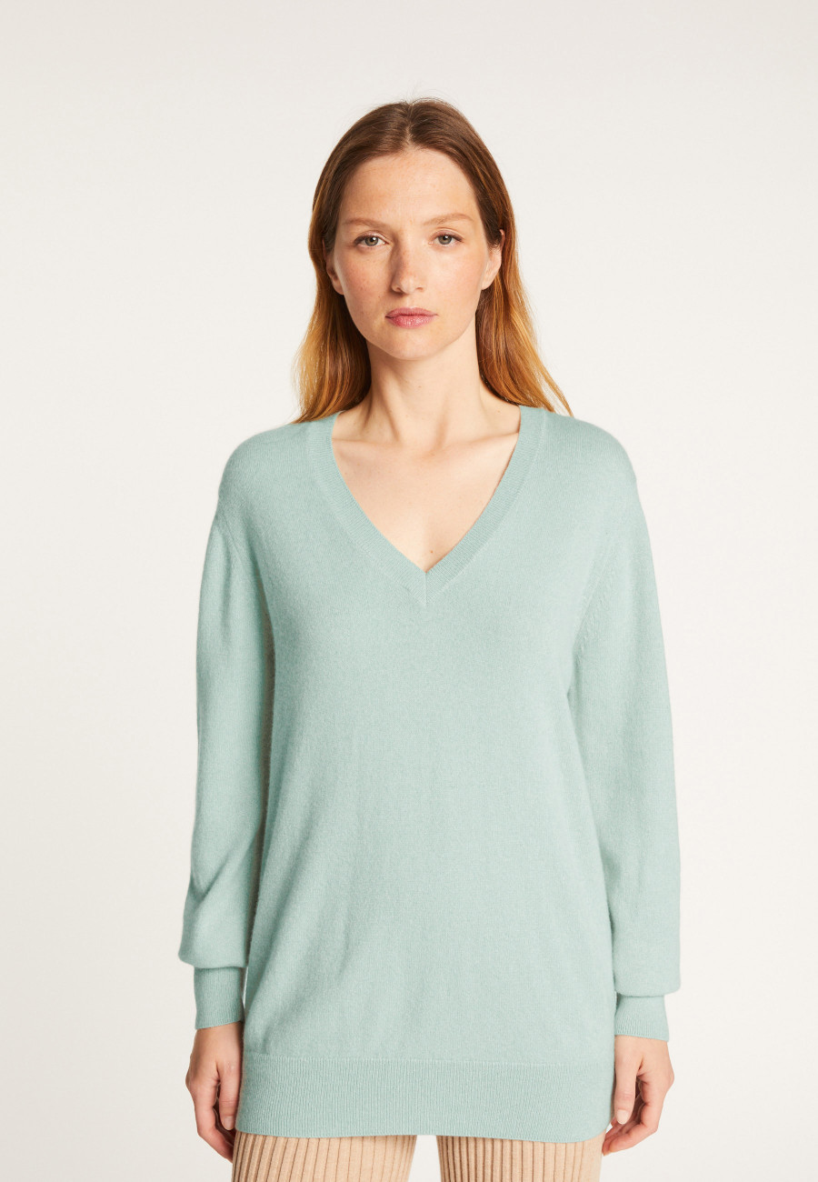 V-neck cashmere sweater - Abel