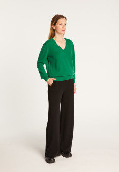 V-neck cashmere sweater - Abel