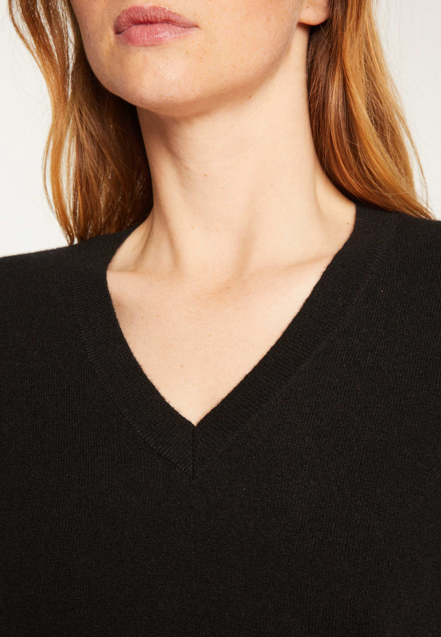 V-neck cashmere sweater - Abel