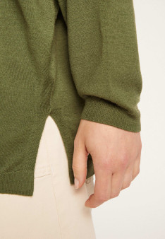 Loose-fit fine merino wool sweater - Azel