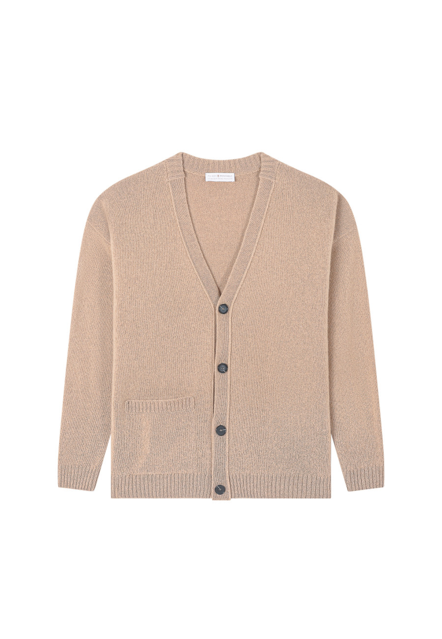 Cashmere Blend Button-Down Cardigan - Titouan