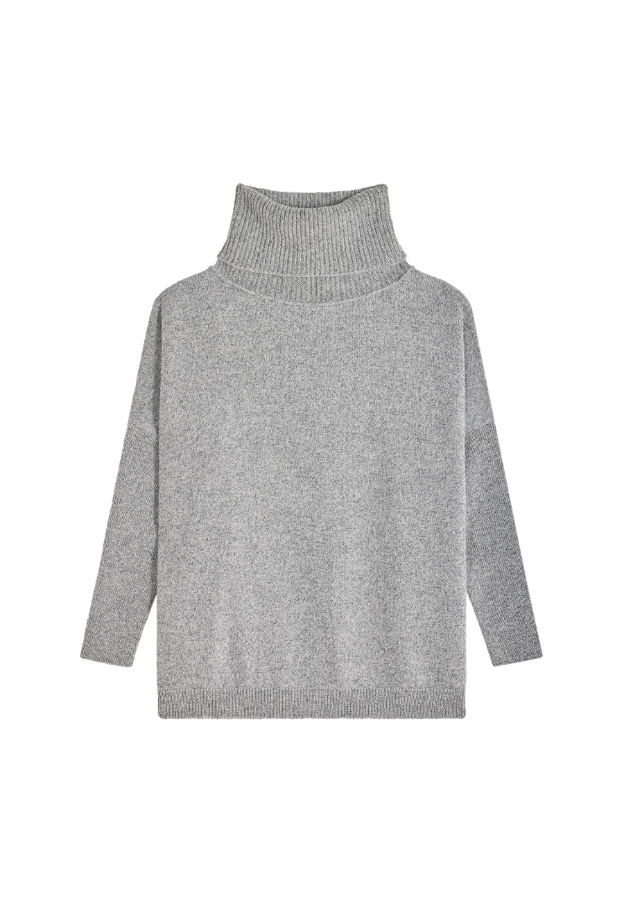 Wool and cashmere turtleneck sweater - Clara