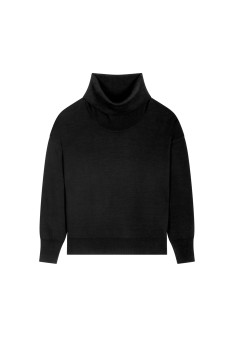 Turtleneck sweater in merino wool - Alisa