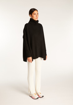 Wool and cashmere turtleneck sweater - Clara