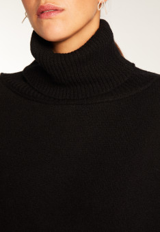 Wool and cashmere turtleneck sweater - Clara