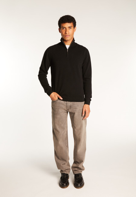 Cashmere Trucker Sweater - Emile