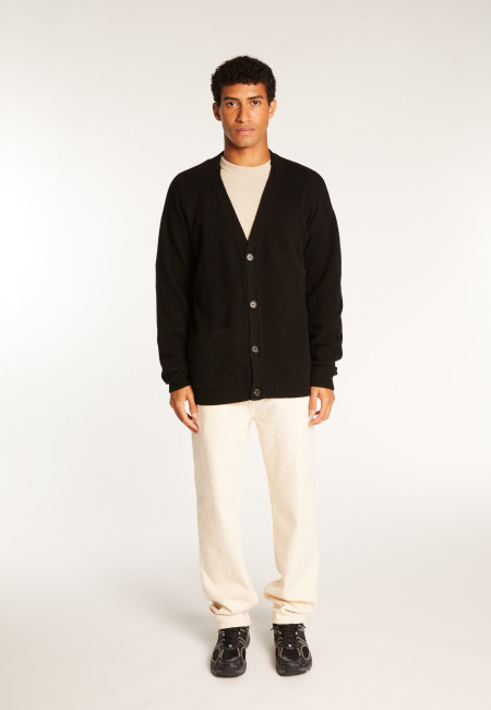 Cashmere Blend Button-Down Cardigan - Titouan