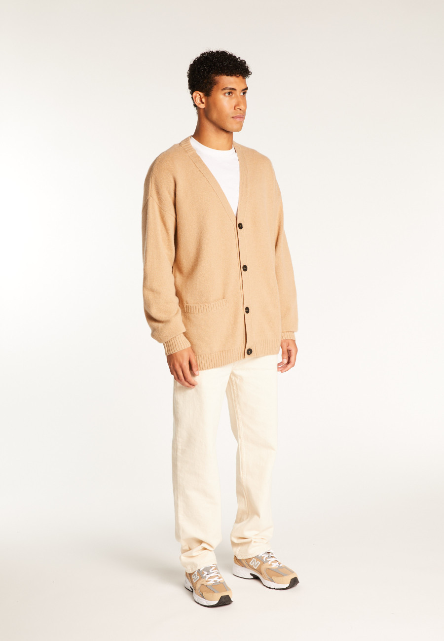 Cashmere Blend Button-Down Cardigan - Titouan