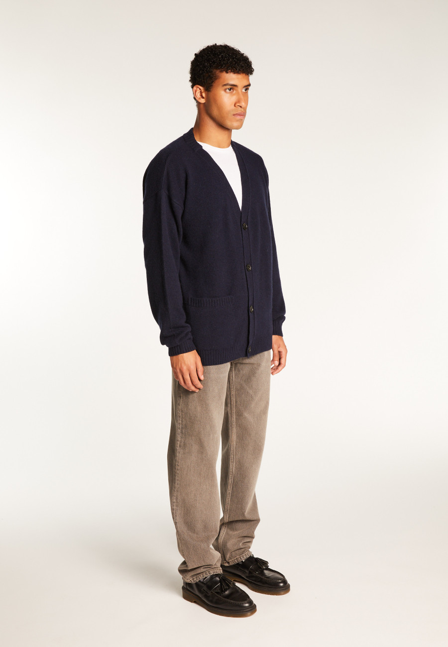 Cashmere Blend Button-Down Cardigan - Titouan