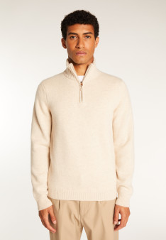 6-ply cashmere trucker sweater - Emiliano