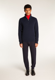 6-ply cashmere trucker sweater - Emiliano