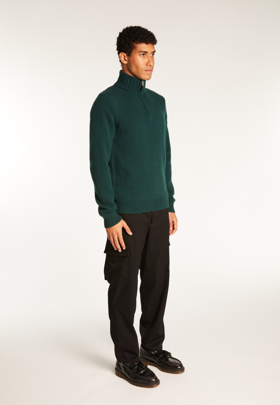 6-ply cashmere trucker sweater - Emiliano