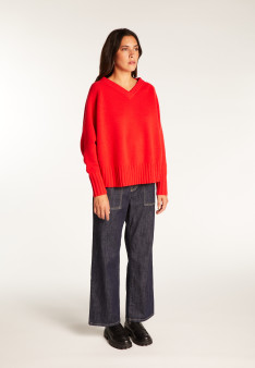 Loose wool sweater - Vivienne