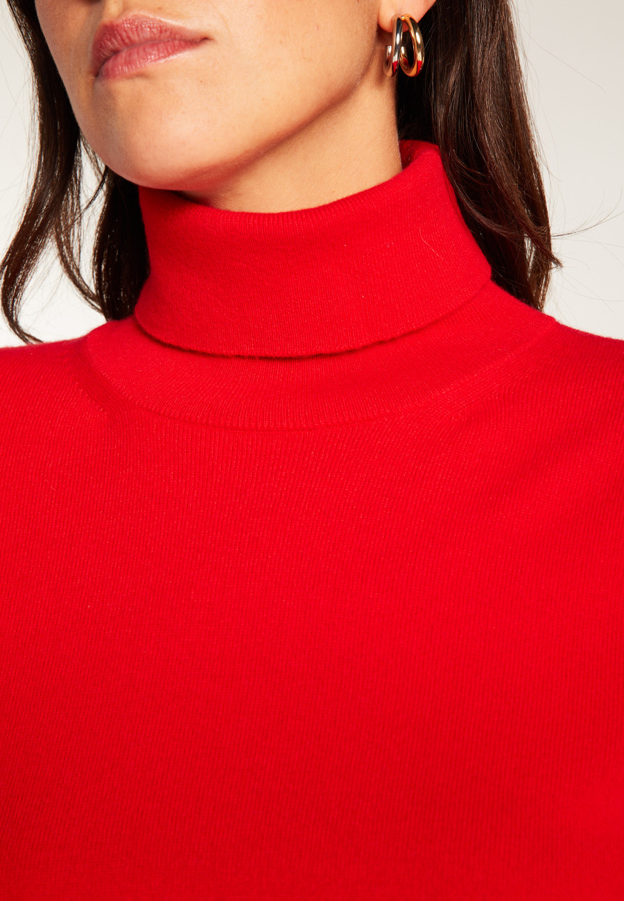 Cashmere turtleneck sweater - Anabelle