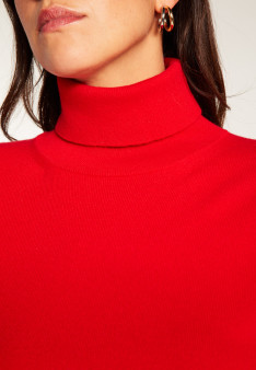 Cashmere turtleneck sweater - Anabelle