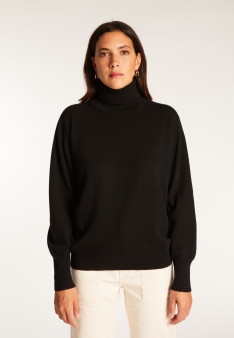 Cashmere turtleneck sweater - Anabelle