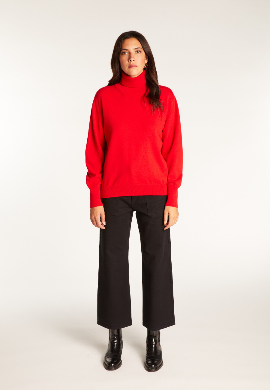 Cashmere turtleneck sweater - Anabelle