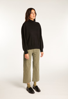 High neck cashmere sweater - Athena