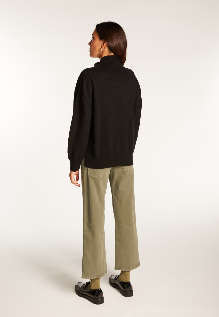 High neck cashmere sweater - Athena