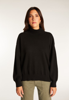 Pull col montant en cachemire - Athena