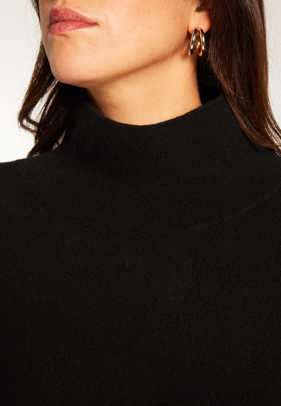 High neck cashmere sweater - Athena