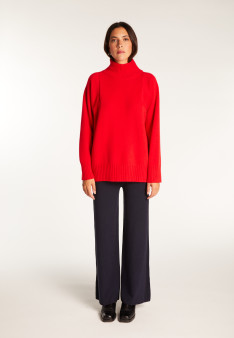 High neck cashmere sweater - Roxane