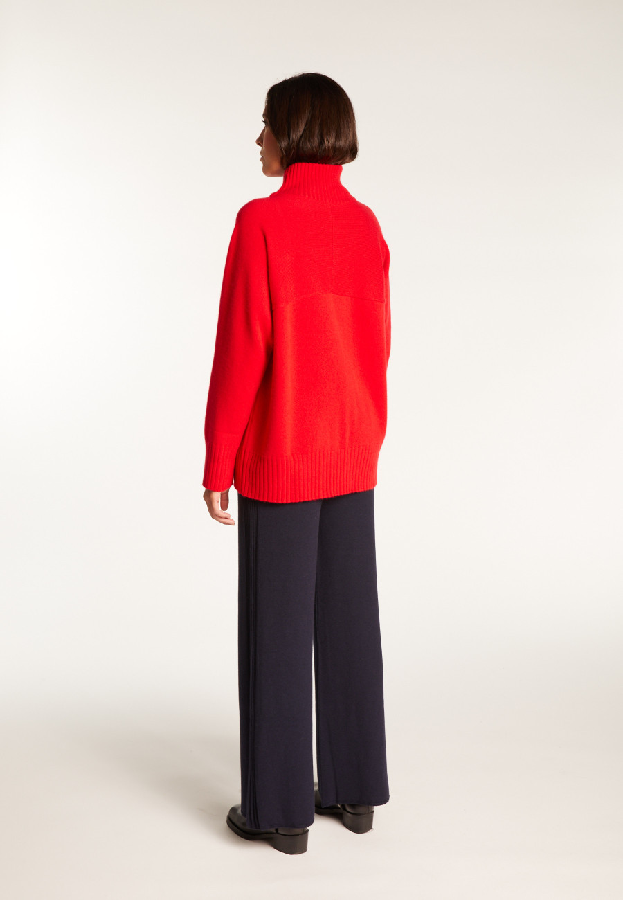 High neck cashmere sweater - Roxane