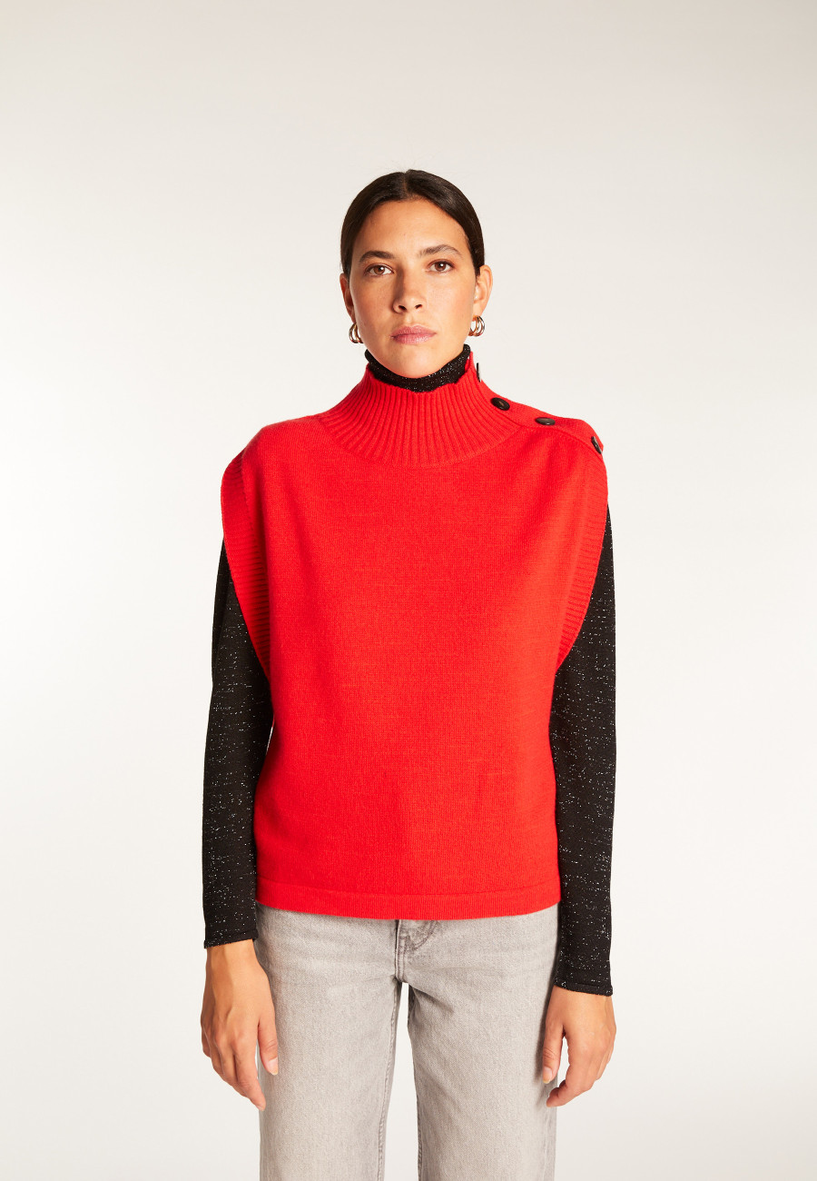 Pull laine sans manches - Vero