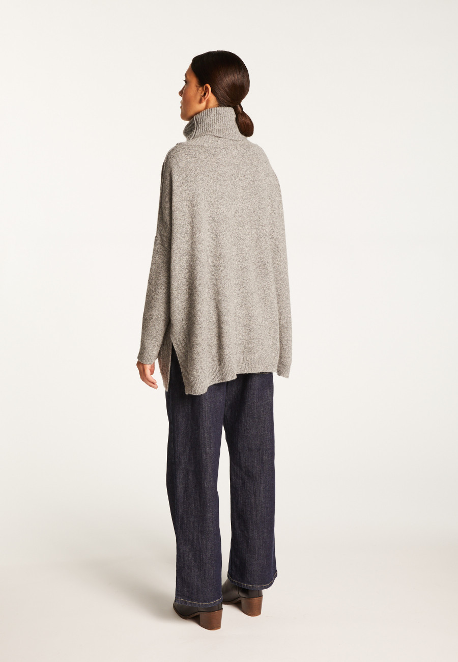 Wool and cashmere turtleneck sweater - Clara