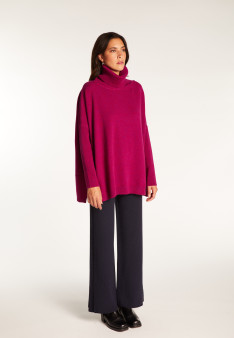 Wool and cashmere turtleneck sweater - Clara