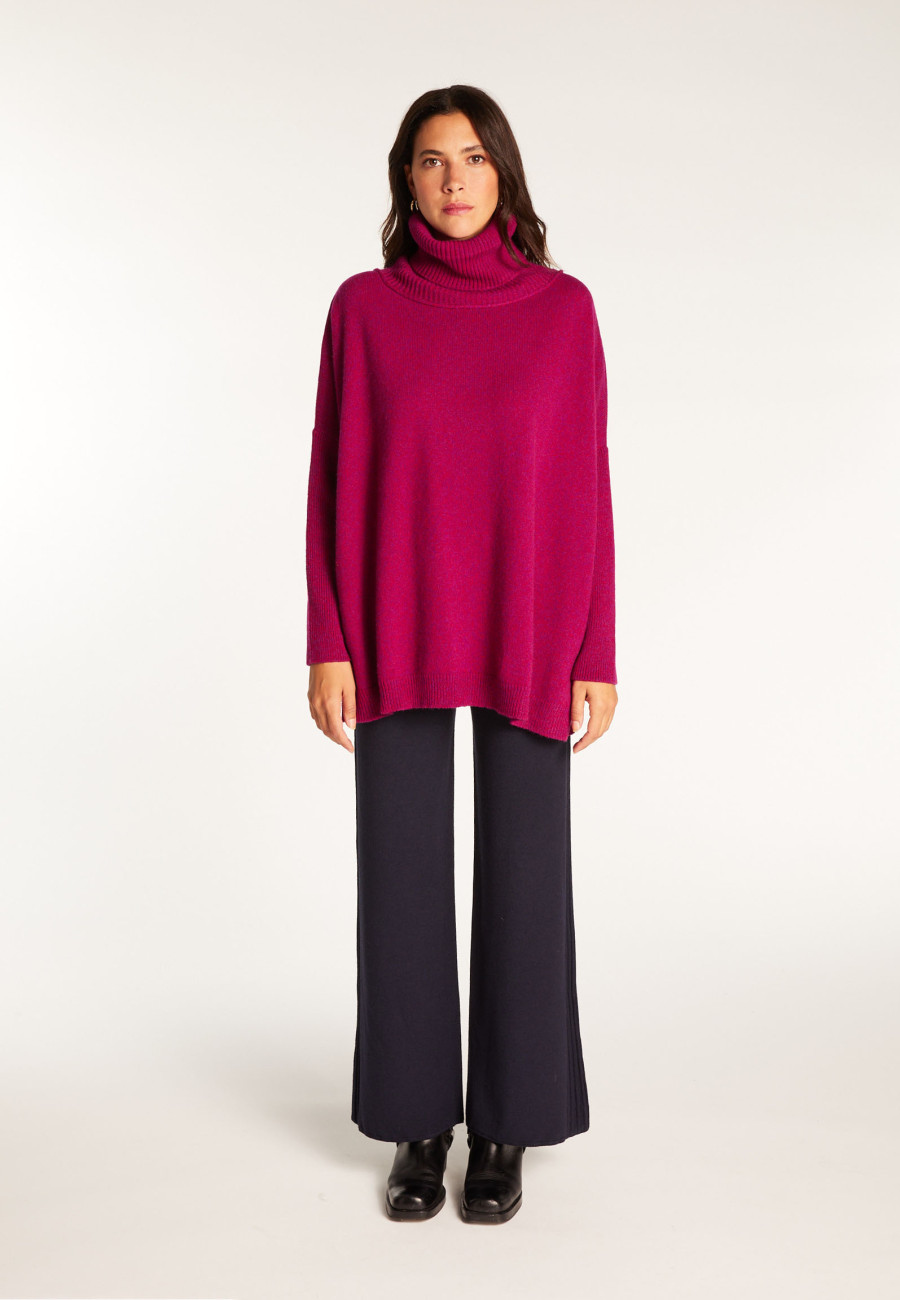 Wool and cashmere turtleneck sweater - Clara