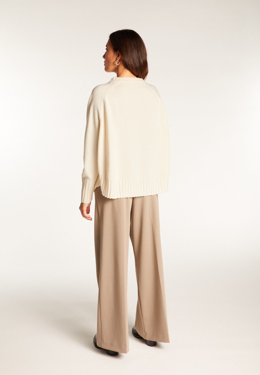 Loose wool sweater - Vivienne