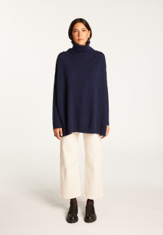 Wool and cashmere turtleneck sweater - Clara