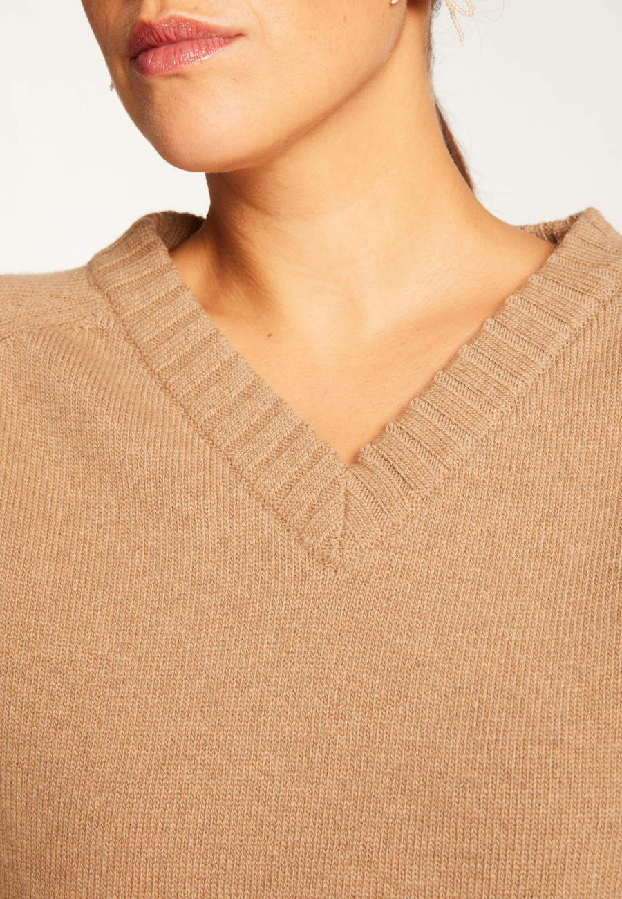 Loose wool sweater - Vivienne