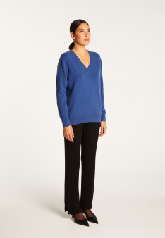 V-neck cashmere sweater - Abel