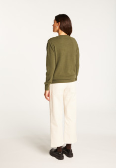 V-neck cashmere sweater - Abel