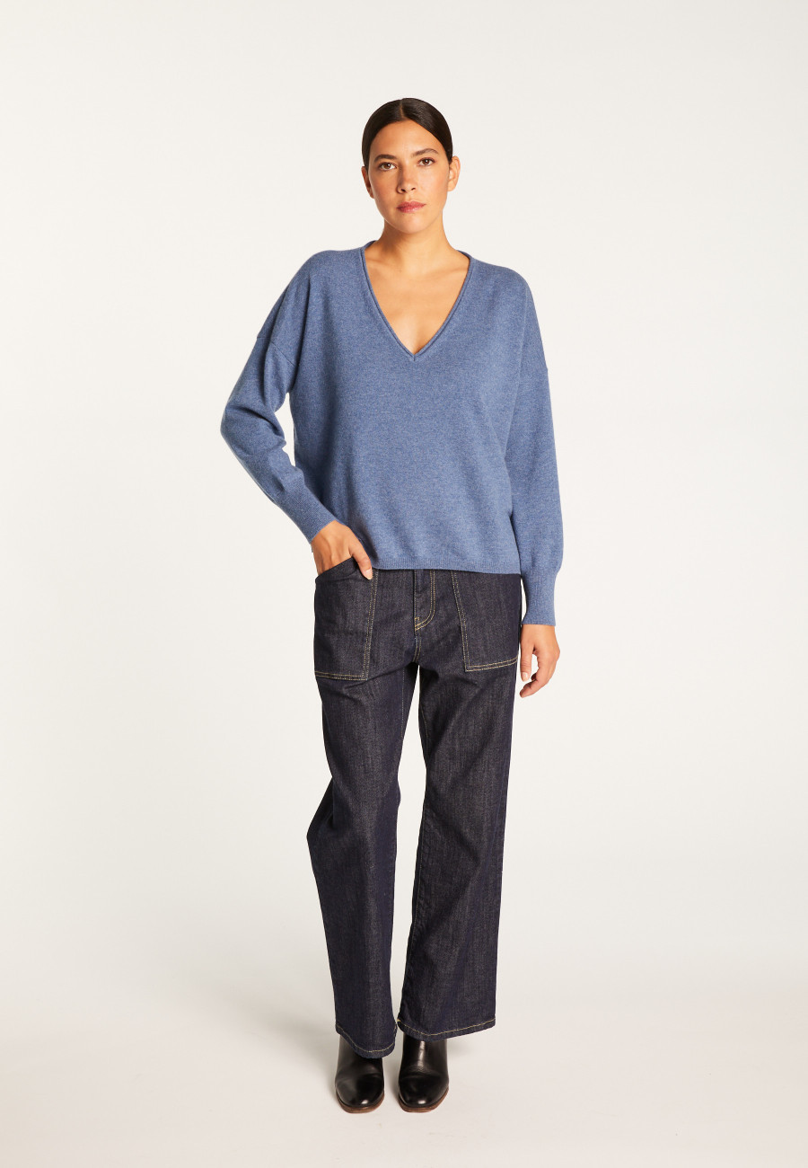 Short cashmere sweater - Alex