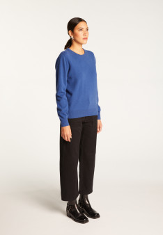 Round neck cashmere sweater - Abeline